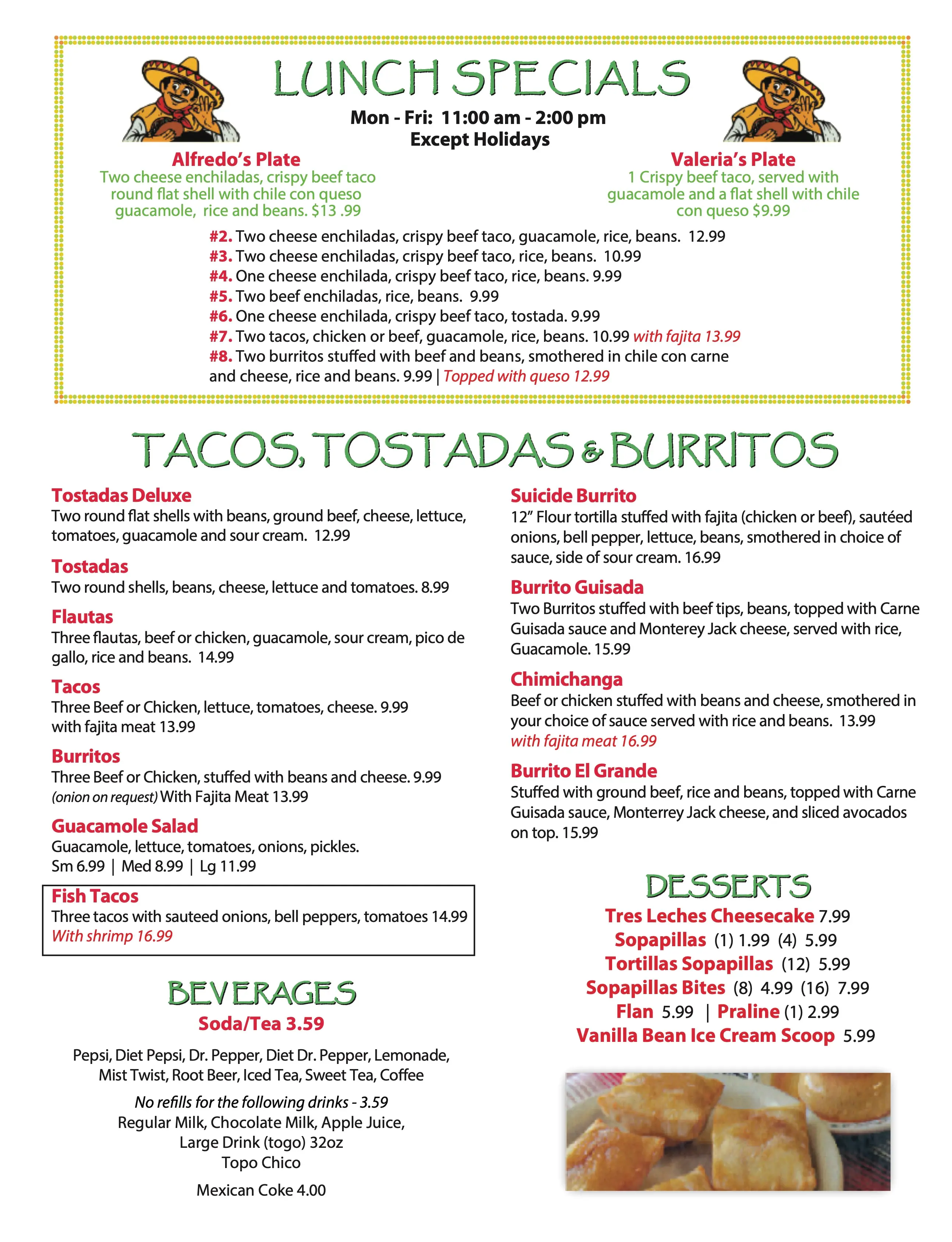 Lampasas menu — page 4